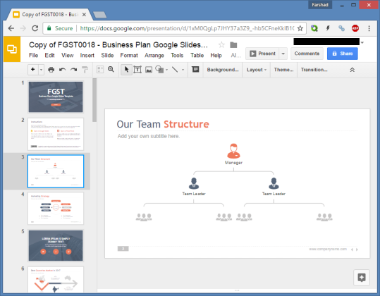 team structure diagram